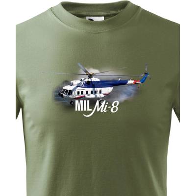 Dětské tričko Mil Mi-8 MilitaryCanvas Dětské tričko Bezvatriko.cz 3242