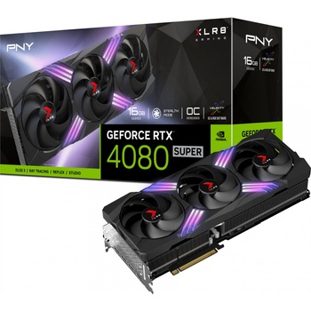 PNY GeForce RTX 4080 SUPER 16GB XLR8 Gaming VERTO EPIC-X RGB OC (VCG4080S16TFXXPB1-O)