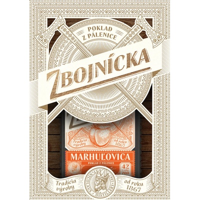 St. Nicolaus Zbojnícka Marhuľovica 42% 0,7 l (kartón)