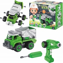 BUKI RC Stavebnice Popelářské auto 2v1