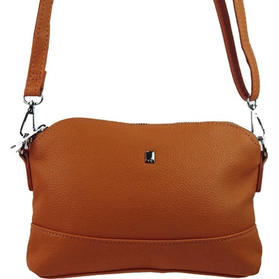 Bella Belly crossbody dámska kabelka s tromi oddielmi 5414-BB Hnedá