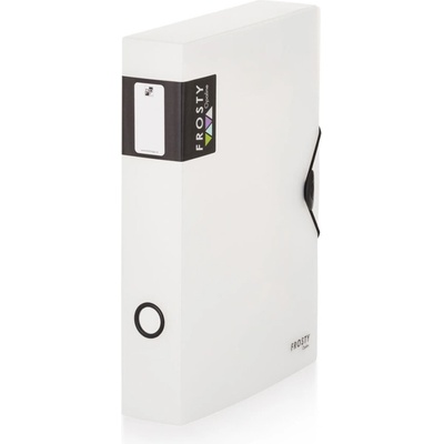 Opaline Frosty PP A4 Krabica s gumou maxi 60 číra