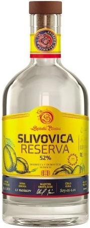 その他 SLIVOVICA RESERVA 52% 700ml Spišská Slivovica Reserva 52% 0,7 l (čistá fľaša) od 19,29