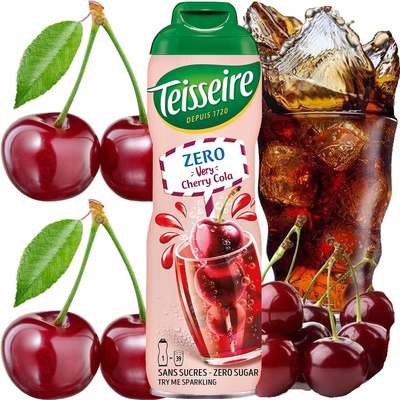Teisseire Kids Cherry Cola 0% 0,6 l