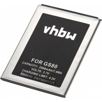 Image 1 of VHBW Батерия за Gigaset GS80, 2000 mAh (888201725)