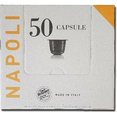 50 бр. кафе капсули Caffe Vergnano 1882 NAPOLI съвместими с Nespresso®