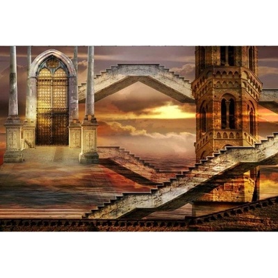 DIMEX ART Флизелинов фототапет етерна кула 375 x 250 см