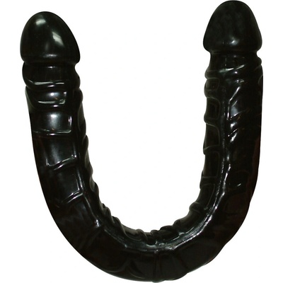 You2Toys Ultra Dong obojstranné dvojité gelové dildo 43 cm čierne