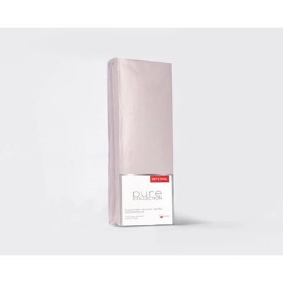Detexpol Satén napínací prostěradlo Pure Collection pudrově růžová 180X200