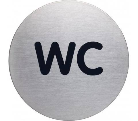 Durable Piktogram WC text