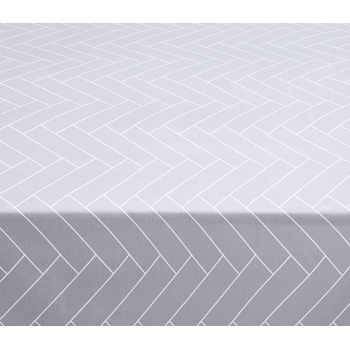 Södahl Покривка за маса Tiles Damask 140 x 370 см бяла (15510)