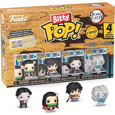 Funko Комплект мини фигури Funko Bitty POP! Animation: Demon Slayer - 4 Pack (Series 2) (111520)