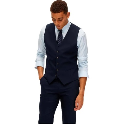 SELECTED Елек Selected Neil Slim Fit waistcoat - Blue (Navy Blazer)