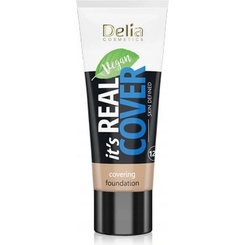 Delia Cosmetics It's Real Cover krycí make-up 203 Latte 30 ml
