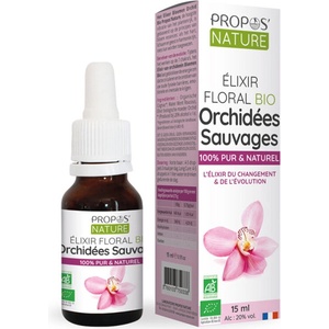Propos Nature Стрес и добро настоение - Флорален еликсир от Орхидея БИО, капки, 15 ml Propos’Nature (750338 (ORCHIDEE15ML) PN)