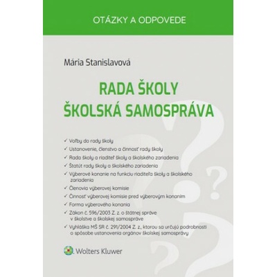Rada školy Školská samospráva