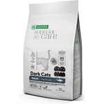 Nature's Protection NATURES PROTECTION Superior Care Dark Cats без зърнени култури с херинга за възрастни котки от всички породи 1, 5 кг