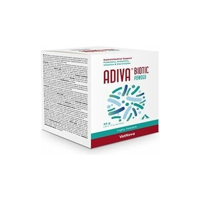 Vitamed Probiotický prášek pro psy ADIVA Biotic 30x1,5 g