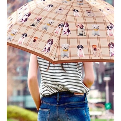 Дамски неавтоматичен чадър Perletti Time 25979