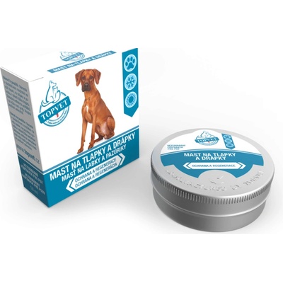 Topvet Krém na tlapky a drápky 50 ml