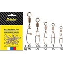 Delphin obratlík Rolling swivel with Crosslock snap B-04 2