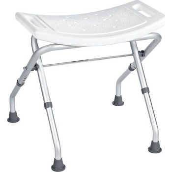 RIDDER - Kúpeľňová stolička, sklopná, biela A0050301