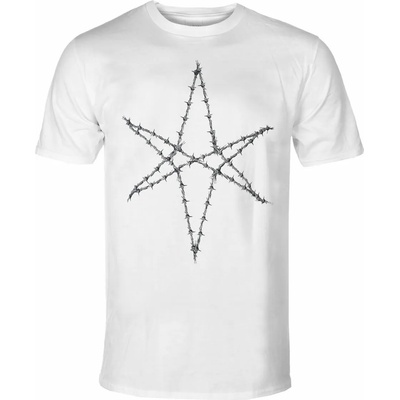 ROCK OFF мъжка тениска Bring Me The Horizon - Бодлива тел - БЯЛ - ROCK OFF - BMTHTS88MW