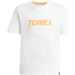 adidas Terrex Детска тениска adidas Terrex Kid's MT Logo Tee T-shirt - White - размер 116 (EU) (704-5880-0511)