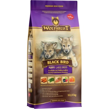 Wolfsblut Black Bird Large Breed Puppy 12,5 kg