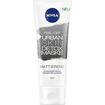 Nivea Urban Skin Detox Peel-Off Mask Mattify - Матираща пилинг маска за мазна кожа 75мл