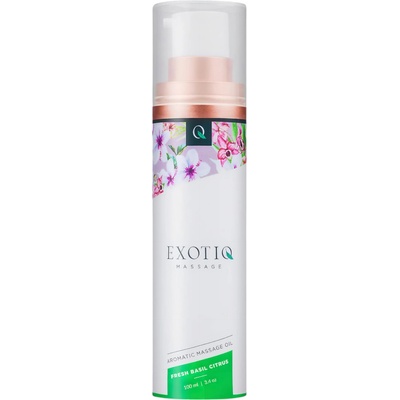 Exotiq - ароматно масажно олио - босилек-лимон (100ml)