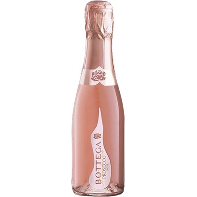 Prosecco Bottega Rose Spumante mini 11,5% 0,2 l (čistá fľaša)