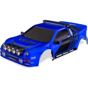 Traxxas каросерия Ford RS200 синя