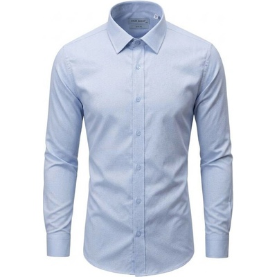 Ego Man pánská slim fit S0324-02 světle modrá