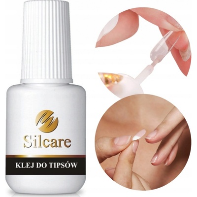 Silcare lepidlo na tipy so štetcom 4473 7,5 g