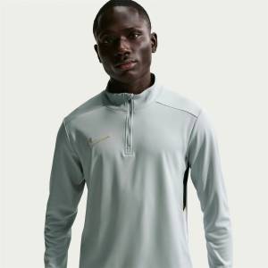 Nike Academy Drill Top Mens - Grey/Gold