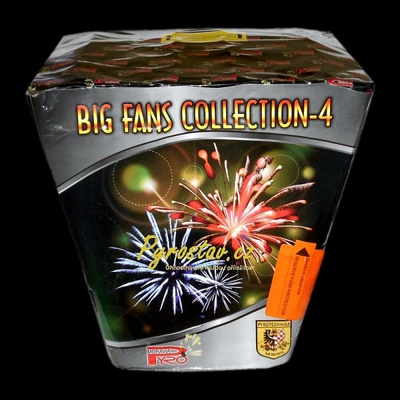 PyroMoravia Ohňostroj Big fans collection 4 Baterie 20 ran V CE13004