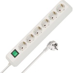 brennenstuhl Разклонител Brennenstuhl - Eco-line, 6 гнезда, 1.5 m, бял (1159520025)