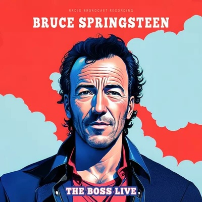 The Boss Live Clear Vinyl Springsteen Bruce LP