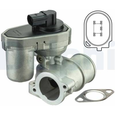 AGR - Ventil DELPHI EG10410-12B1