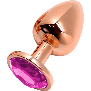 Woomy Tralalo Metal Plug Rose Gold & Magenta S