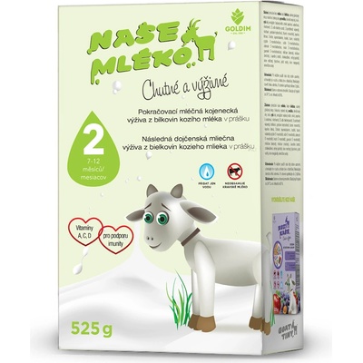 Goldim NAŠE MLIEKO 2 525 g
