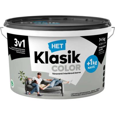 Het Klasik Color sivý platinový 4 kg