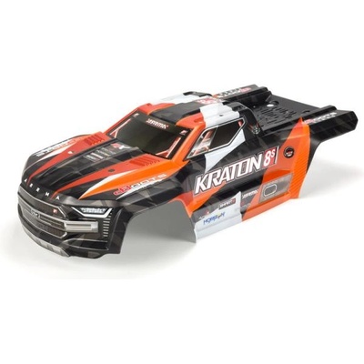 Arrma каросерия оранжева: Kraton 8S