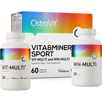OstroVit Vit and Min SPORT, 2x30 Capsules