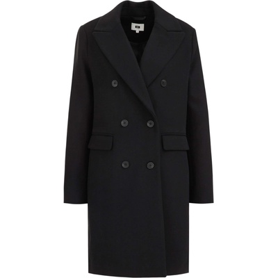 WE Fashion Преходно палто черно, размер 36