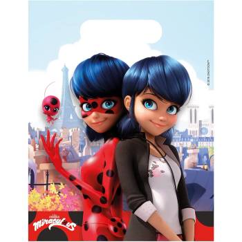 Image 1 of Procos Подаръчна парти торбичка - Miraculous 6 бр