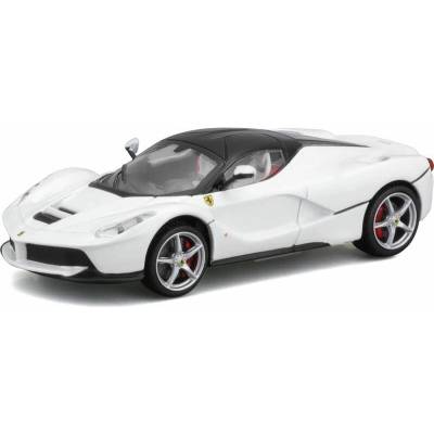 Bburago Signature LaFerrari bílá 1:43