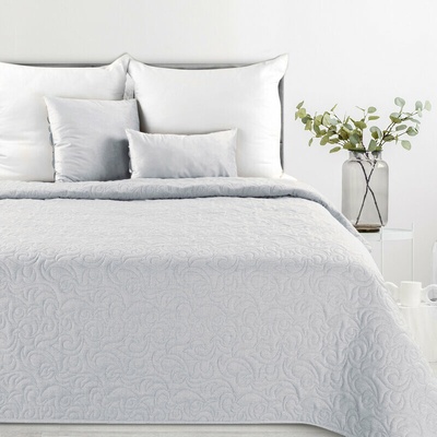 Takoy PREMIUM prehoz na posteľ prešívaný z látky imitujúcej ľan-HF-459116 200 x 220 cm