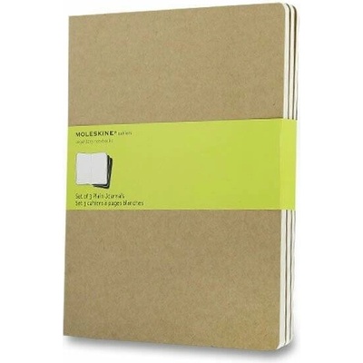 Moleskine Sešity Cahier B5 čistý 3 ks karton
